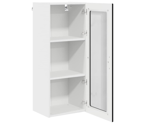 Virtuves Sienas Skapītis Ar Plauktu Melna 40 X 31 X 100 Cm Vidaxl