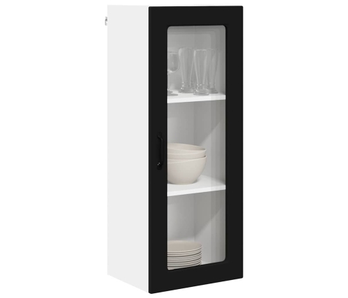 Virtuves Sienas Skapītis Ar Plauktu Melna 40 X 31 X 100 Cm Vidaxl