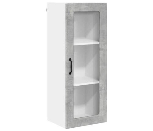 Virtuves Sienas Skapītis Betona Pelēks 40 X 31 X 100 Cm Vidaxl