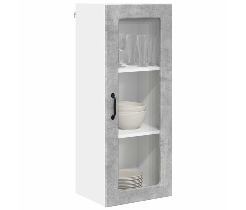 Virtuves Sienas Skapītis Betona Pelēks 40 X 31 X 100 Cm Vidaxl