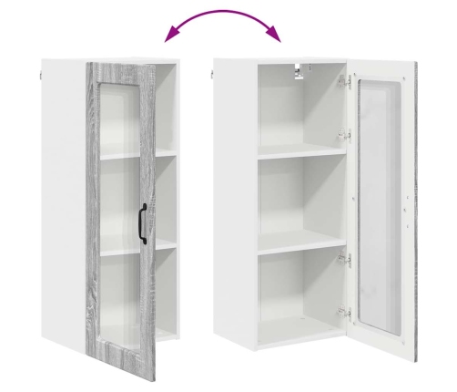 Virtuves Sienas Skapītis Pelēks Sonoma 40 X 31 X 100 Cm Vidaxl