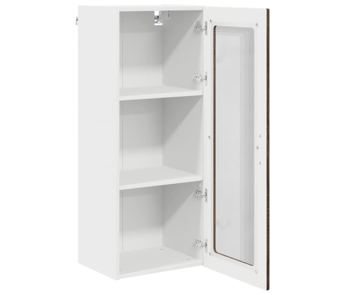 Virtuves Sienas Skapītis Ar Durvīm Brūns Ozols 40 X 31 X 100 Cm Vidaxl