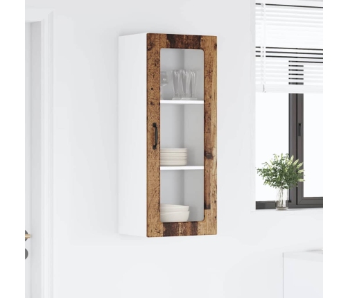 Virtuves Sienas Skapītis Ar Plauktu Vecs Koks 40 X 31 X 100 Cm Vidaxl