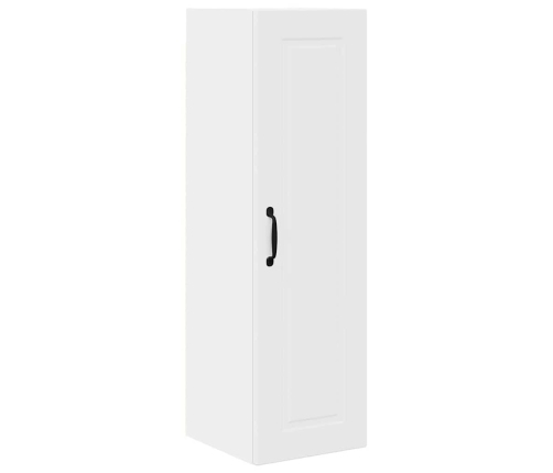 Virtuves Sienas Skapītis Ar Plauktu Balts 30 X 31 X 100 Cm Vidaxl