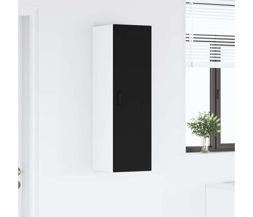 Virtuves Sienas Skapītis Ar Plauktu Melna 30 X 31 X 100 Cm Vidaxl