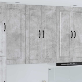 Virtuves Sienas Skapītis Betona Pelēks 30 X 31 X 100 Cm Vidaxl