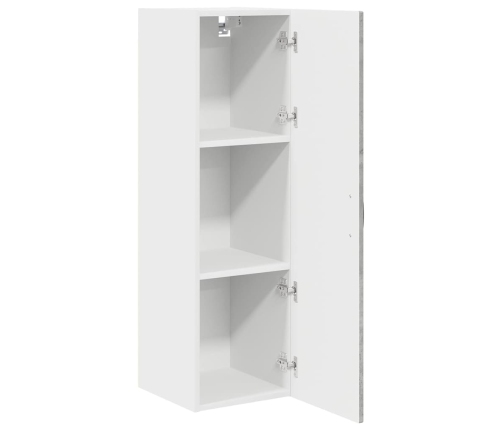 Virtuves Sienas Skapītis Betona Pelēks 30 X 31 X 100 Cm Vidaxl