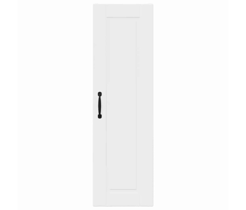 Virtuves Sienas Skapītis Ar Plauktu Augsta Spīduma Baltā Krāsa Vidaxl