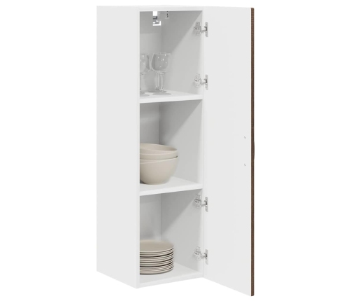 Virtuves Sienas Skapītis Ar Durvīm Brūns Ozols 30 X 31 X 100 Cm Vidaxl