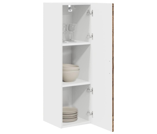 Virtuves Sienas Skapītis Ar Plauktu Vecs Koks 30 X 31 X 100 Cm Vidaxl