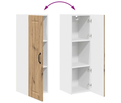 Virtuves Sienas Skapītis Artisānā Ozols 30 X 31 X 100 Cm Vidaxl