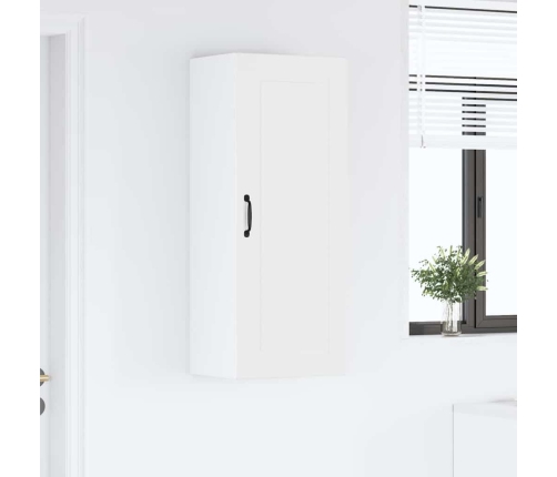 Virtuves Sienas Skapītis Ar Plauktu Balts 40 X 31 X 100 Cm Vidaxl