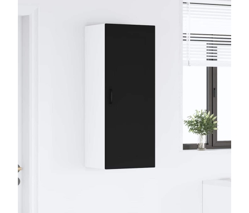 Virtuves Sienas Skapītis Ar Plauktu Melna 40 X 31 X 100 Cm Vidaxl