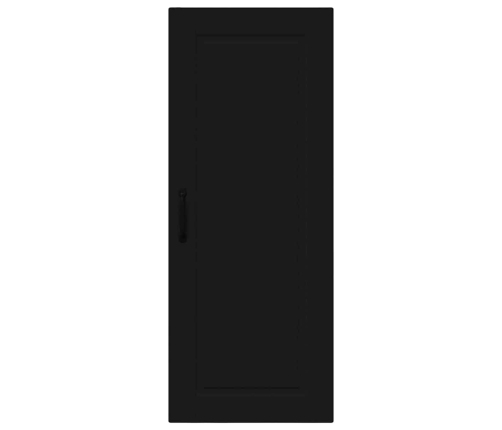 Virtuves Sienas Skapītis Ar Plauktu Melna 40 X 31 X 100 Cm Vidaxl
