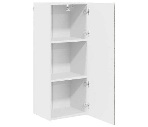 Virtuves Sienas Skapītis Betona Pelēks 40 X 31 X 100 Cm Vidaxl