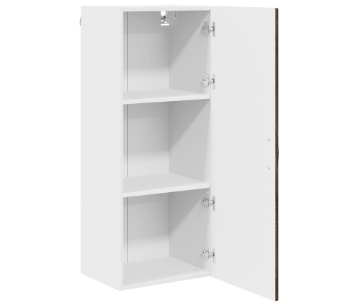 Virtuves Sienas Skapītis Ar Durvīm Brūns Ozols 40 X 31 X 100 Cm Vidaxl