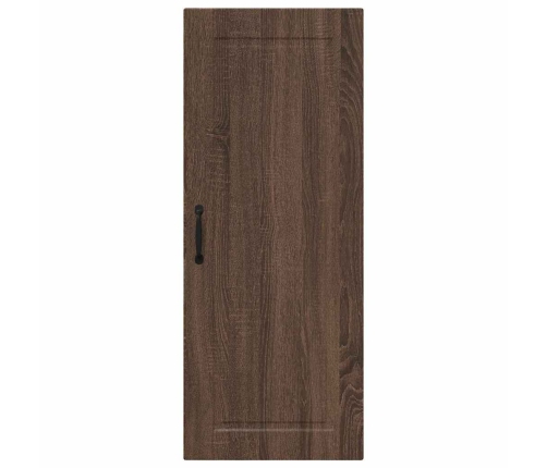 Virtuves Sienas Skapītis Ar Durvīm Brūns Ozols 40 X 31 X 100 Cm Vidaxl