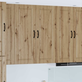 Virtuves Sienas Skapītis Artisānā Ozols 40 X 31 X 100 Cm Vidaxl