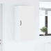 Virtuves Sienas Skapītis Ar Plauktu Balts 50 X 31 X 100 Cm Vidaxl