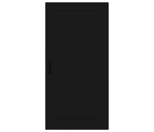 Virtuves Sienas Skapītis Ar Plauktu Melna 50 X 31 X 100 Cm Vidaxl