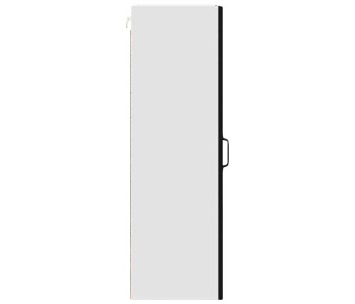 Virtuves Sienas Skapītis Ar Plauktu Melna 50 X 31 X 100 Cm Vidaxl