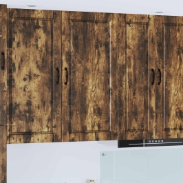 Virtuves Sienas Skapītis Dūmaka Ozols 50 X 31 X 100 Cm Vidaxl