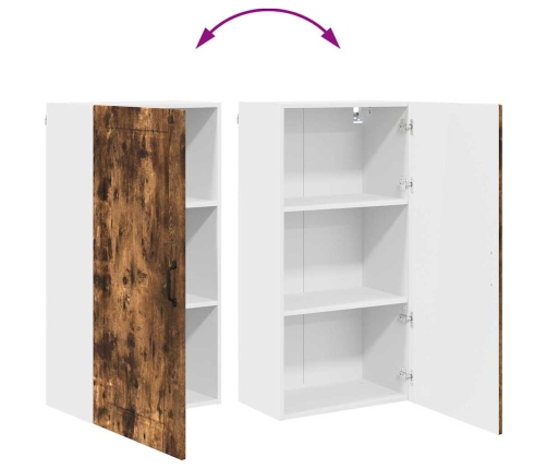 Virtuves Sienas Skapītis Dūmaka Ozols 50 X 31 X 100 Cm Vidaxl