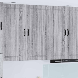 Virtuves Sienas Skapītis Pelēks Sonoma 50 X 31 X 100 Cm Vidaxl