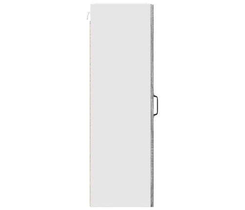 Virtuves Sienas Skapītis Pelēks Sonoma 50 X 31 X 100 Cm Vidaxl