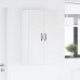 Virtuves Sienas Skapītis Ar Plauktu Balts 60 X 31 X 100 Cm Vidaxl