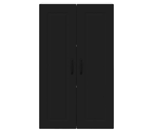 Virtuves Sienas Skapītis Ar Plauktu Melna 60 X 31 X 100 Cm Vidaxl