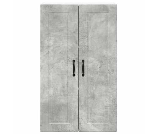 Virtuves Sienas Skapītis Betona Pelēks 60 X 31 X 100 Cm Vidaxl