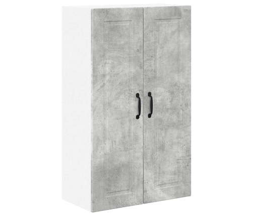 Virtuves Sienas Skapītis Betona Pelēks 60 X 31 X 100 Cm Vidaxl