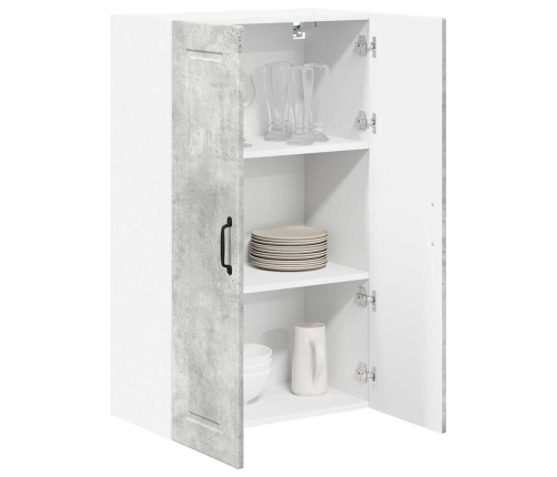 Virtuves Sienas Skapītis Betona Pelēks 60 X 31 X 100 Cm Vidaxl