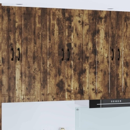 Virtuves Sienas Skapītis Dūmaka Ozols 60 X 31 X 100 Cm Vidaxl