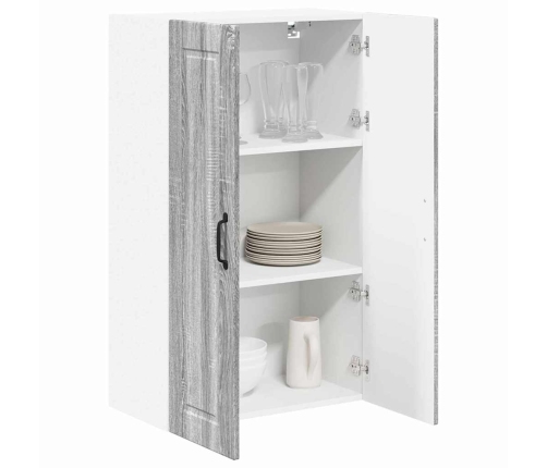 Virtuves Sienas Skapītis Pelēks Sonoma 60 X 31 X 100 Cm Vidaxl