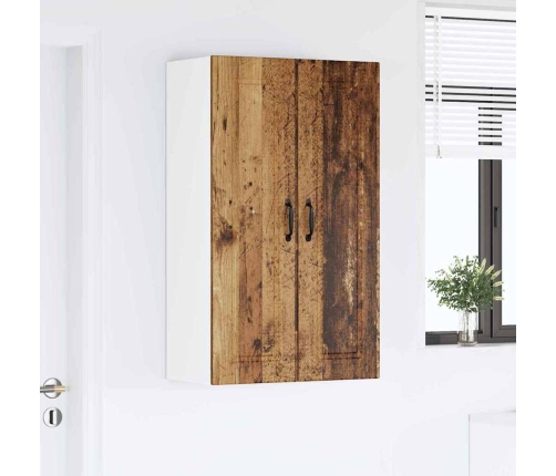 Virtuves Sienas Skapītis Ar Plauktu Vecs Koks 60 X 31 X 100 Cm Vidaxl