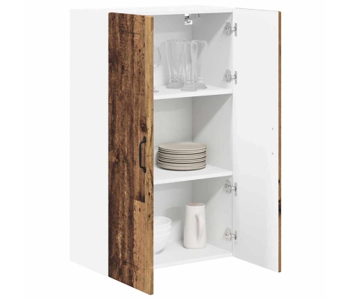 Virtuves Sienas Skapītis Ar Plauktu Vecs Koks 60 X 31 X 100 Cm Vidaxl