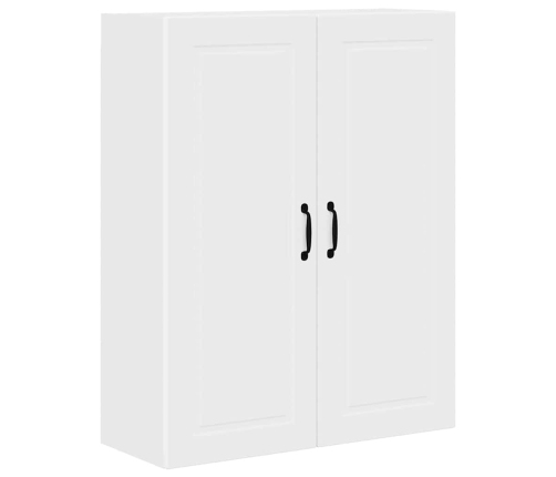 Virtuves Sienas Skapītis Ar Plauktu Balts 80 X 31 X 100 Cm Vidaxl