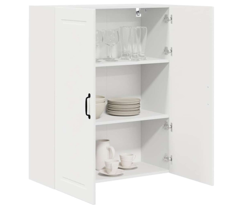 Virtuves Sienas Skapītis Ar Plauktu Balts 80 X 31 X 100 Cm Vidaxl