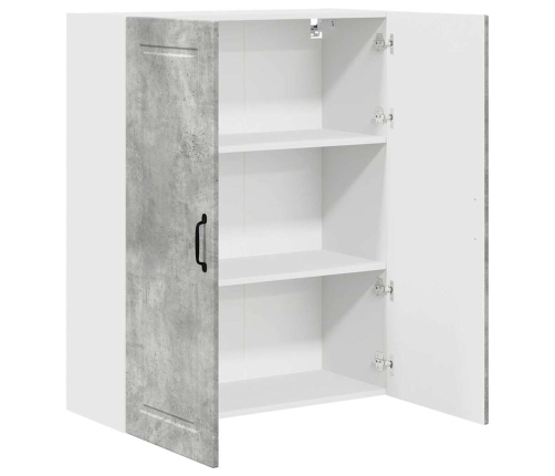 Virtuves Sienas Skapītis Betona Pelēks 80 X 31 X 100 Cm Vidaxl