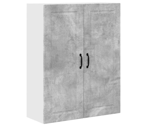 Virtuves Sienas Skapītis Betona Pelēks 80 X 31 X 100 Cm Vidaxl