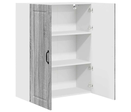 Virtuves Sienas Skapītis Pelēks Sonoma 80 X 31 X 100 Cm Vidaxl