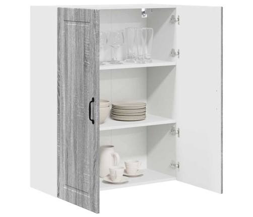 Virtuves Sienas Skapītis Pelēks Sonoma 80 X 31 X 100 Cm Vidaxl