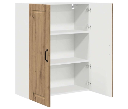 Virtuves Sienas Skapītis Artisānā Ozols 80 X 31 X 100 Cm Vidaxl