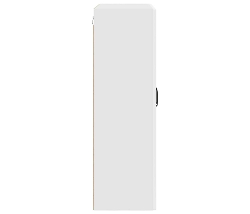 Virtuves Sienas Skapītis Ar Plauktu Balts 80 X 31 X 100 Cm Vidaxl