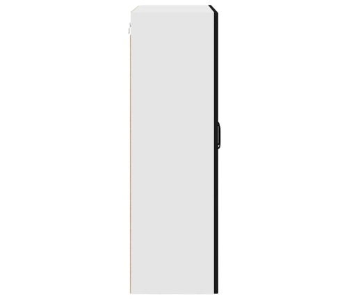 Virtuves Sienas Skapītis Ar Plauktu Melna 80 X 31 X 100 Cm Vidaxl