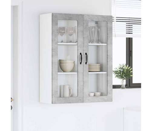Virtuves Sienas Skapītis Betona Pelēks 80 X 31 X 100 Cm Vidaxl