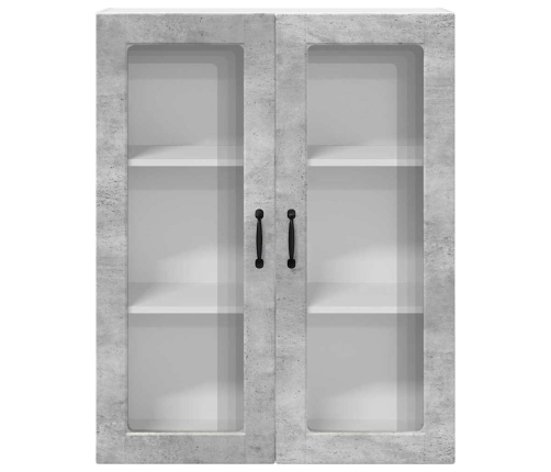 Virtuves Sienas Skapītis Betona Pelēks 80 X 31 X 100 Cm Vidaxl