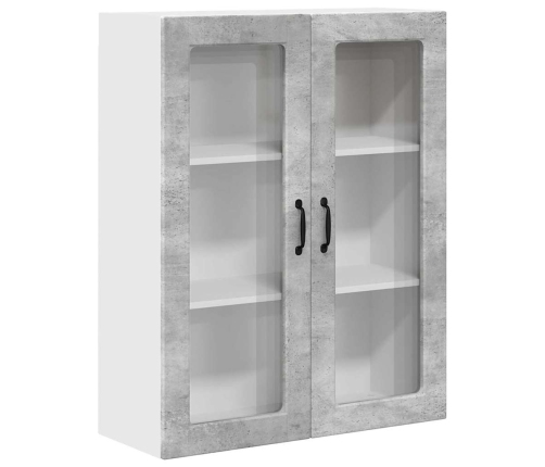 Virtuves Sienas Skapītis Betona Pelēks 80 X 31 X 100 Cm Vidaxl